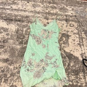 Lace baby doll dress